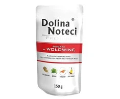 Šunų Maistas - Dolina Noteci Premium, Turtingas Jautiena, 150g