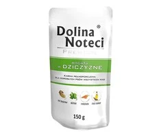 Šunų Maistas - Dolina Noteci Premium Elnienos Drėgnas Maistas Brandiems Šunims 150g