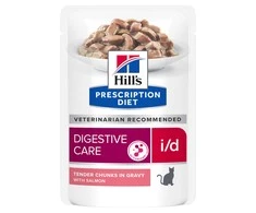 Drėgnas Kačių Maistas - Hill's Prescription Diet I/d Feline Su Lašiša, 85g