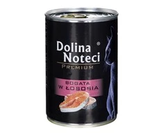 Drėgnas Kačių Maistas - Dolina Noteci Premium Lašiša 400g