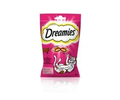 Sausas Kačių Maistas - Dreamies 60g Suaugusiųjų Jautiena