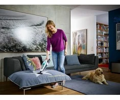 Dulkių siurblys Leifheit PowerVac 2in1 2-in-1 stick vacuum Baterija Dry Cyclonic Bagless Juodas, Mėlyna, Baltas