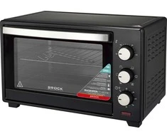 Elektrinė krosnelė TO 4801 BK Konvekcinė orkaitė BROCK TO 4801 BK 48L, 2000W