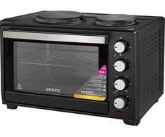 Elektrinė krosnelė Mini orkaitė with two hotplates, 4 8L Brock