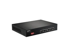 Šakotuvas StarTech Edimax technologija Edimax 8x 10/100 PoE+ jungiklis, 802.3at/af, 130W biudžetas (30W/prievadas), DIP jungiklis