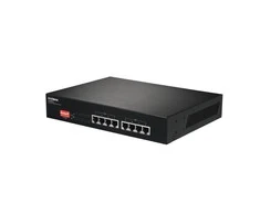 Šakotuvas StarTech Edimax technologija Edimax 8x 10/100 PoE+ jungiklis, 802.3at/af, 130W biudžetas (30W/prievadas), DIP jungiklis