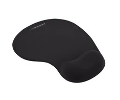 Gelinis pelės kilimėlis su atrama riešui Esperanza EA137K 230x190x20 mm, Juodas