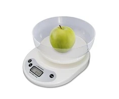 Virtuvinės svarstyklės Virtuvinė Skalė - Esperanza EKS007 5kg Talpa Taro Funkcija Elektroninė Balta