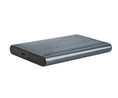 GEMBIRD EE2-U3S-6-GR HDD/SSD disko korpusas 2,5" su USB Type-C prievadu USB 3.1 šlifuoto aliuminio pilkos