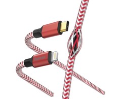 HAMA USB TYPE-C CABLE - APŠVIETIMO MFI 1,5 m Raudonas
