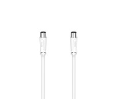 Hama Antennen-Kabelis Koax-Stecker - Koax-Kupplung 5.0 m 90 dB