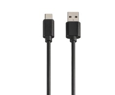 Hama Cable 00200907 / USB-A to USB-C 0.9m Juodas