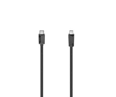 Hama USB-C - miniUSB 2.0 0.75m juoda