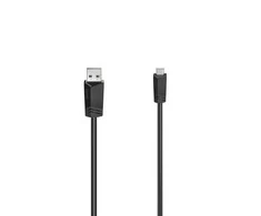 Hama Mini-USB-Kabelis, USB 2.0, 480 Mbit/s, 1,50 m