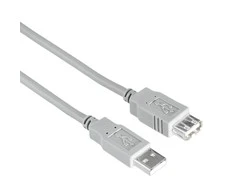 Hama USB-Verlängerungskabel USB 2.0 1.50 m 10 Stück
