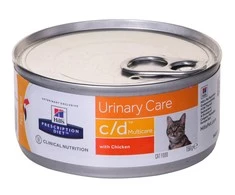Drėgnas Kačių Maistas - Hill's Prescription Diet Feline c/d Multicare 156 g