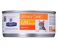 Drėgnas Kačių Maistas - Hill's Prescription Diet Feline c/d Multicare 156 g