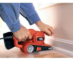 Black &amp; Decker Juodas + DECKER DIRŽINIS ŠLIUOTUVAS 720 W 75 x 457 mm KA86