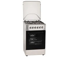 Pastatoma viryklė, dujinė-elektrinė viryklė MPM-54-KGM-06E