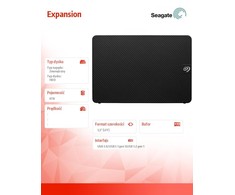 SEAGATE Išorinis kietasis diskas HDD Expansion Desktop Drive (3.5'/8TB/ USB 3.0)