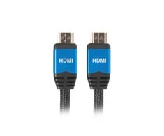 LANBERG CA-HDMI-20CU-0030-BL Lanberg kabelis HDMI M/M V2.0 3m Juodas Premium