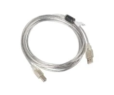 LANBERG CA-USBA-12CC-0030-TR kabelis USB 2.0 AM-BM su fermatomu 3m