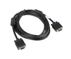 LANBERG CA-VGAC-10CC-0030-B laidas VGA M/M ekranuotas feritu 3m juodas