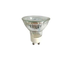 Lemputė LED GU10 230V 5W 450lm šiltai balta 2700K, stiklinė, LED line