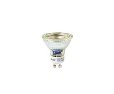 Lemputė LED GU10 230V 5W 340lm 50° šiltai balta, stiklinė, LED line