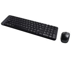 Belaidis klaviatūros ir pelės rinkinys Logitech MK220, US išdėstymas