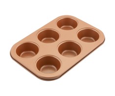 Lamart keksiukų kepimo forma 6vnt 26,5x18cm,LT3091