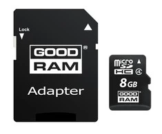 Atminties kortelė Atminties korta Goodram Micro SD 8Gb + SD adapter