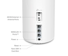 „TP-Link Whole Home Mesh Wi-Fi“ 6 | Deco 4G+ AX1800 | 802.11ax | 300 Mbit/s | Ethernet LAN (RJ-45) jungtys 3 | Tinklelio palaikymas Taip | Nėra mobiliojo plačiajuosčio ryšio
