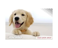 Mesko | Hair clipper for pets | MS 2826 | Corded/ Cordless | Juodas/Sidabrinis