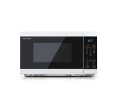 Sharp Aštrus | Mikrobangų krosnelė | YC-MS02E-W | Laisvai stovintis | 20 L | 800 W | Baltas
