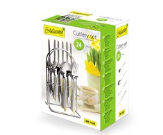 STALIO ĮRANKŲ RINKINYS 24 VNT. SATIN MAESTRO MR-1528