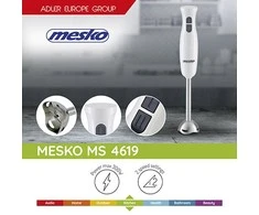 Mesko | Maišytuvas | MS 4619 | Hand Maišytuvas | 300 W | Baltas