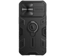 Nillkin CamShield Armor Pro dėklas, skirtas iPhone 13 Pro (juodas)