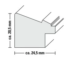 Nuotraukų rėmelis Ramka Hama RAMKA COZY 15X20 NATURALNE DREWNO