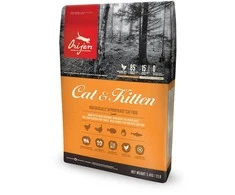 Orijen Cat &amp; Kitten sausas maistas katėms vištiena, žuvis, kalakutiena 340 g