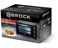 Elektrinė krosnelė KROSNELĖ EL BROCK TO 3001 B 30L 1500W