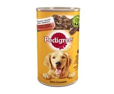 Drėgnas Šunų Maistas - Pedigree Jautiena Suaugusiems 1.2kg