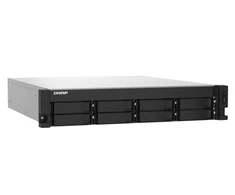 Serveris QNAP TS-832PXU NAS Rack (2U) Annapurna Labs AL324 4 GB DDR4 0 TB QNAP Turbo System Aliuminio, Juodas