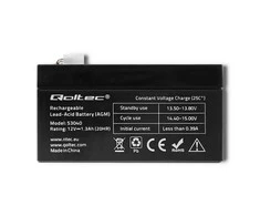 QOLTEC 53040 Baterija AGM 12V 1.3Ah max.0.39A