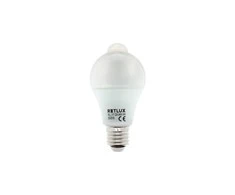 RLL 317 RLL 317 A60 E27 PIR lemputė 8W WW RETLUX