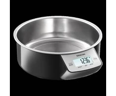 SKS 4030 BK SENCOR Virtuvinės svarstyklės with a bowl, Max weight 5kg
