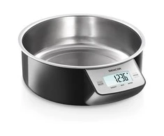 SKS 4030 BK SENCOR Virtuvinės svarstyklės with a bowl, Max weight 5kg