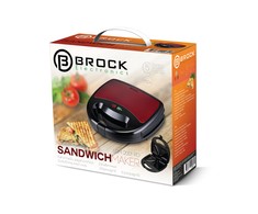 Sumuštinių keptuvas Sumuštinių kepyklė BROCK SSM 2001 RD