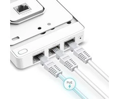 Maršrutizatorius TP-LINK | „Omada AC1200“ belaidis MU-MIMO gigabito sieninis prieigos taškas | EAP235-Wall | 802.11ac | 2.4 GHz/5 GHz | 867+300 Mbit/s | 10/100/1000 Mbit/s | Ethernet LAN (RJ-45) jungtys 4 | MU-MiMO Taip | PoE įvestis