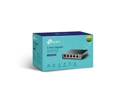 Šakotuvas TP-LINK | Jungiklis | TL-SG1005LP | Nevaldomas | Darbalaukis | PoE+ jungtys kiekis 4 | Maitinimo tipas Išorinis